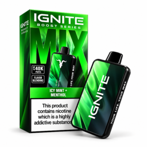 Pod Descartável Ignite Mix com 40.000 Puffs - Ice Mint e Menthol