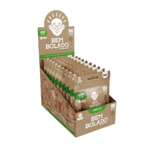 Caixa de Filtro Bem Bolado Longo Slim Brown com 10 Unidades