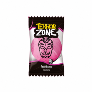 Chiclete Sukest Terror Zone 8g - Framboesa