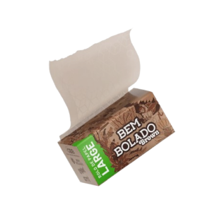 Seda de Metro Bem Bolado Brown King Size Roll com 5 Metros