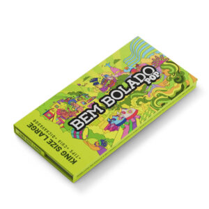 Seda Bem Bolado Pop King Size Large + Tips, Cuia e Dichavador