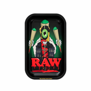 Bandeja De Metal Raw Black Media Cone Monster