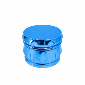 Dichavador de Acrílico Herb Grinder 4 Partes - Azul