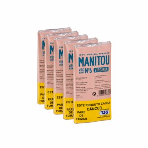 Caixa de Tabaco Manitou Rosa 30g com 5 Unidades