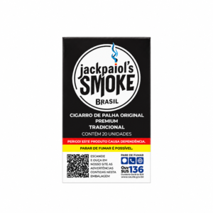 Cigarro Jack Paiol's Smoke Tradicional com 20 Cigarros