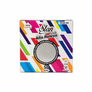 Papel Alumínio Stan Special Foil Alto Relevo Com 50 Folhas