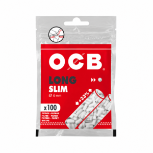 Filtro Ocb Long Slim 6,00mm Com 100 Unidades